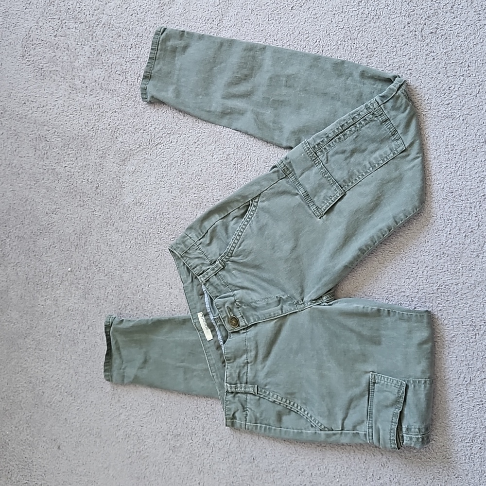 Military style skinny pants for women